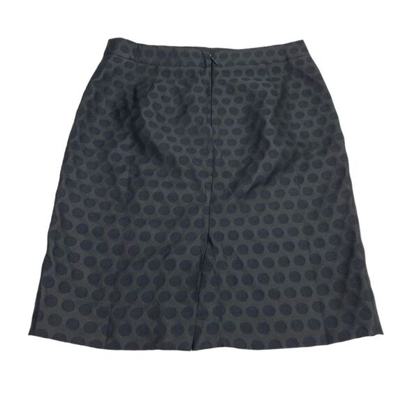 J. Crew Polka Dot Pencil Black Skirt size 00 - Picture 2 of 6